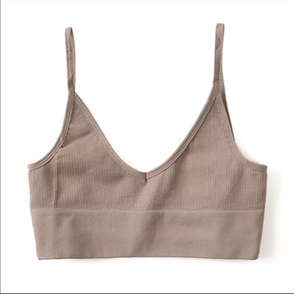 VERY SEXY LOW BACK BRALETTE - MOCHA - Picture 4 of 6